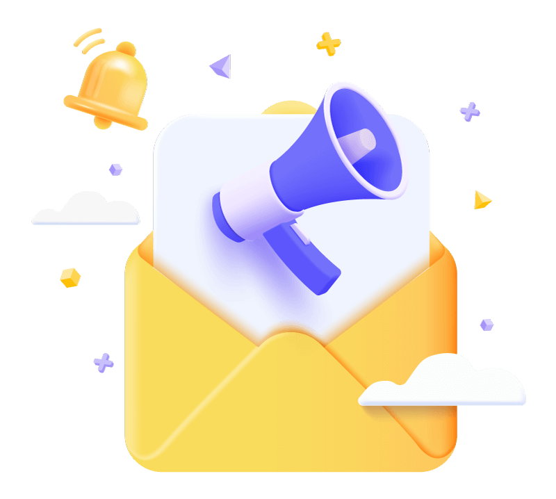 3D Newsletter Illustration